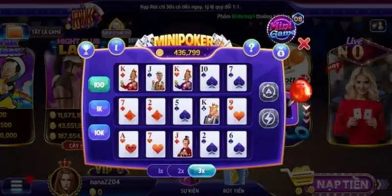 Khám phá cách chơi mini poker hiệu quả 