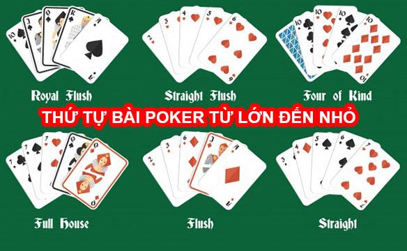 Trong trò chơi bài Poker, bộ bài nào là lớn nhất? Bạn có biết không?