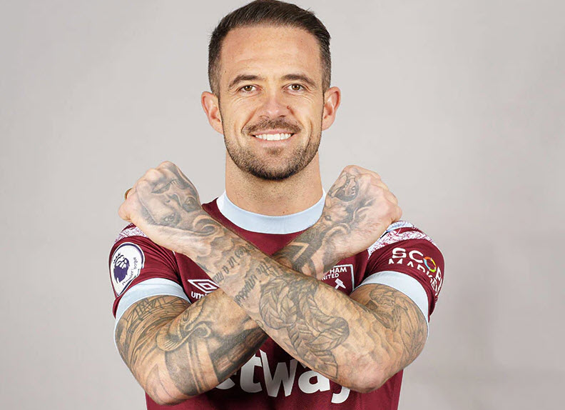 Thông tin, tiểu sử cầu thủ Danny Ings tiền đạo của CLB West Ham