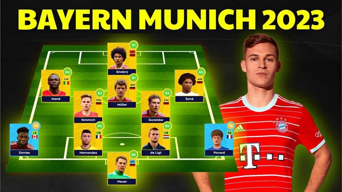 Đội hình Bayern 2025/2026: Danh sách cầu thủ và số áo