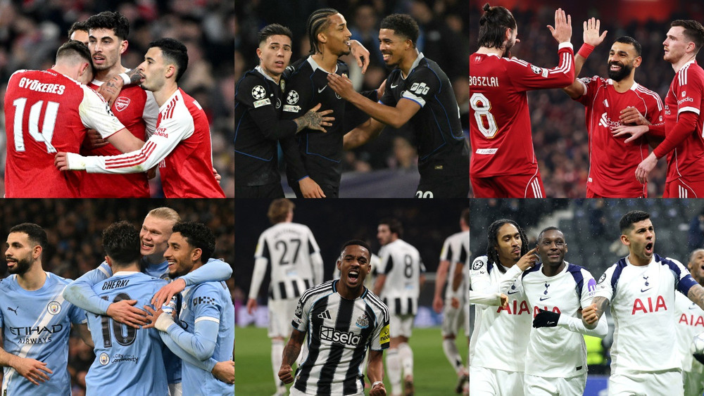 Vì sao các đội bóng Anh thống trị vòng phân hạng Champions League, và điều này sẽ tiếp tục ở vòng knock-out? | Báo điện tử Tiền Phong