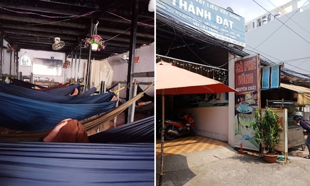 Cafe võng yên tĩnh Sài Gòn