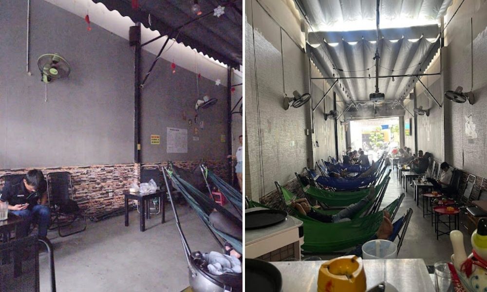 Cà phê võng giá rẻ tại Sài Gòn